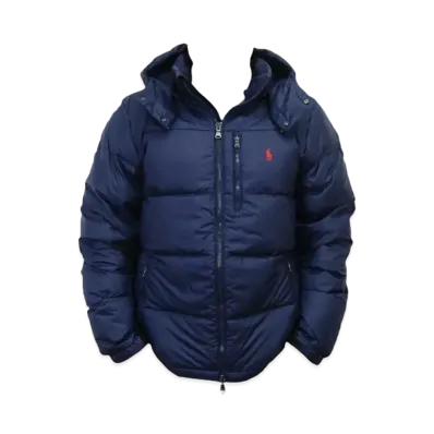 Polo Ralph Lauren Men's Down Hooded Jacket "Navy"
