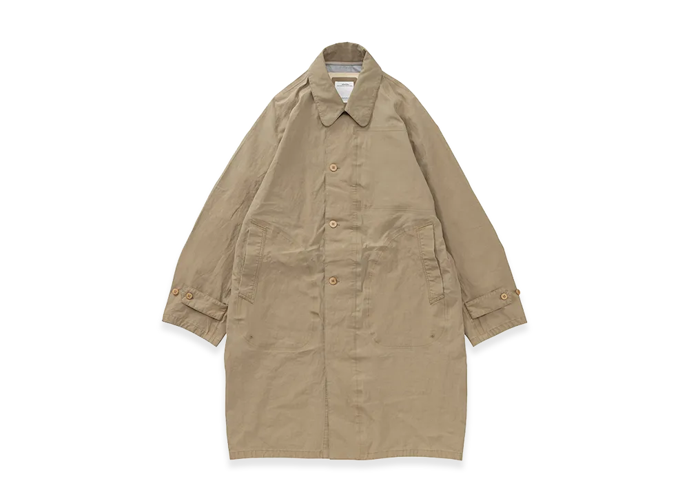 visvim Henderson Parka 3L DMGD "Beige"