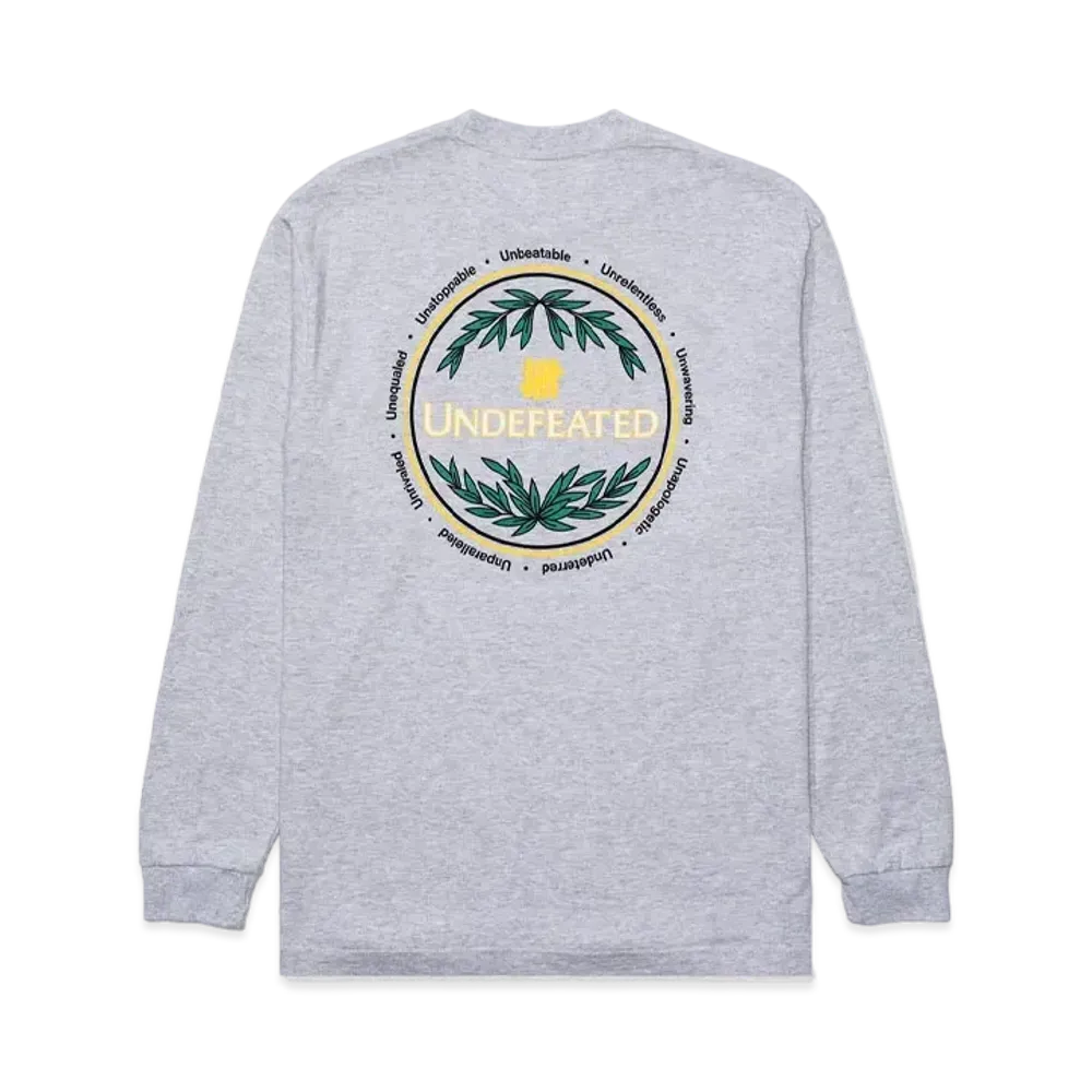 UNDEFEATED LAUREL L/S TEE - 80268 "Gray"