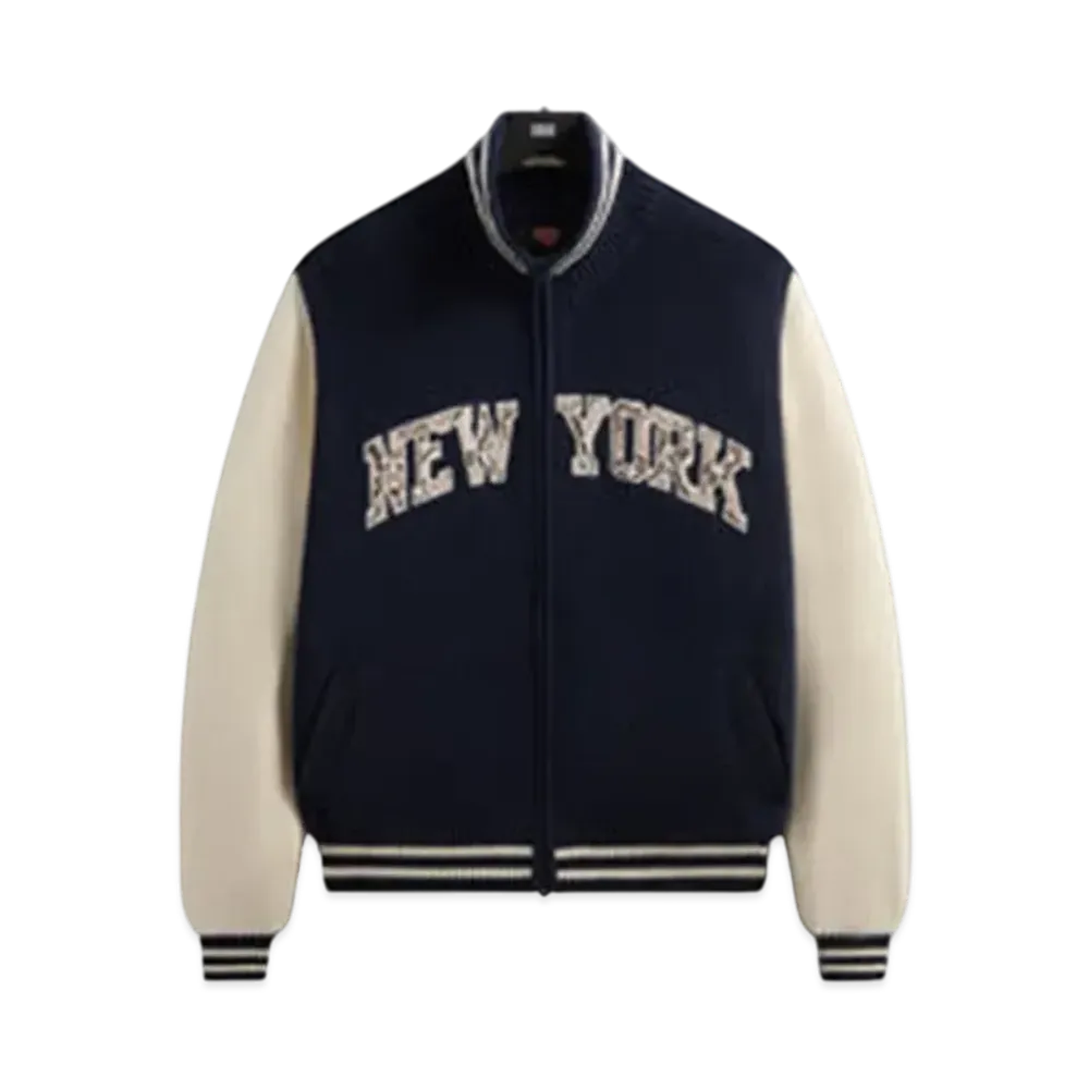Kith x New York Knicks Wyona Full Zip Sweater "Nocturnal"