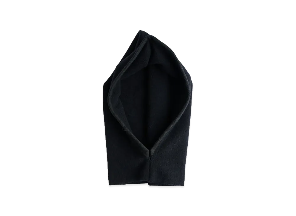KIJIMA TAKAYUKI Alpaca Wool Knit Hood "Black"