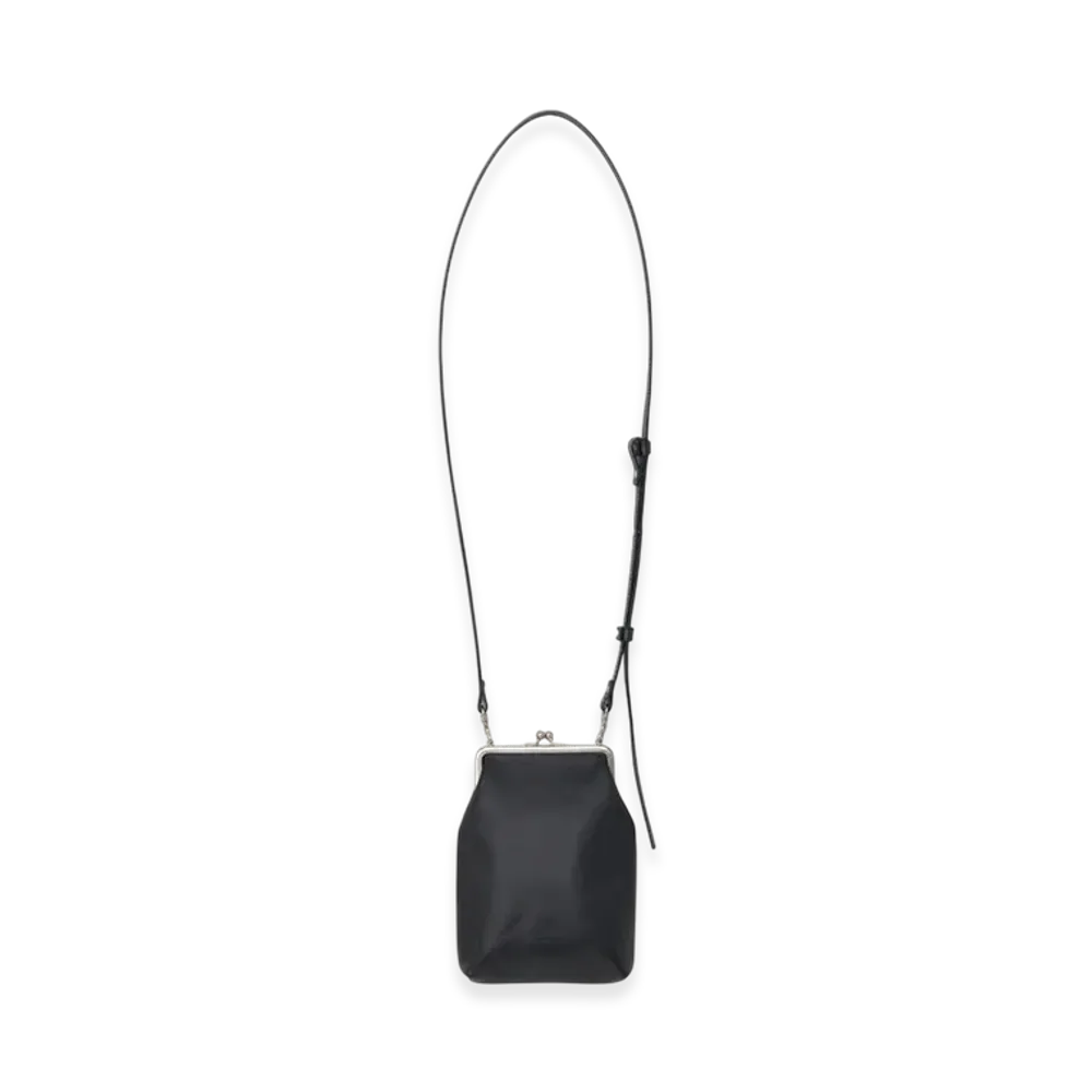 Hender Scheme Cow Snap Pochette "Black"
