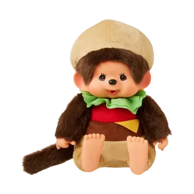 Sekiguchi Official Shop Limited M's BURGER Monchhichi Soft L Boy