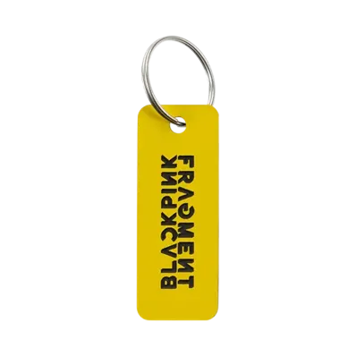 FRAGMENT x BLACKPINK Keyring "Yellow/Black"