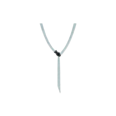 Tiffany & Co. Elsa Peretti Snake Necklace "Silver/Black"