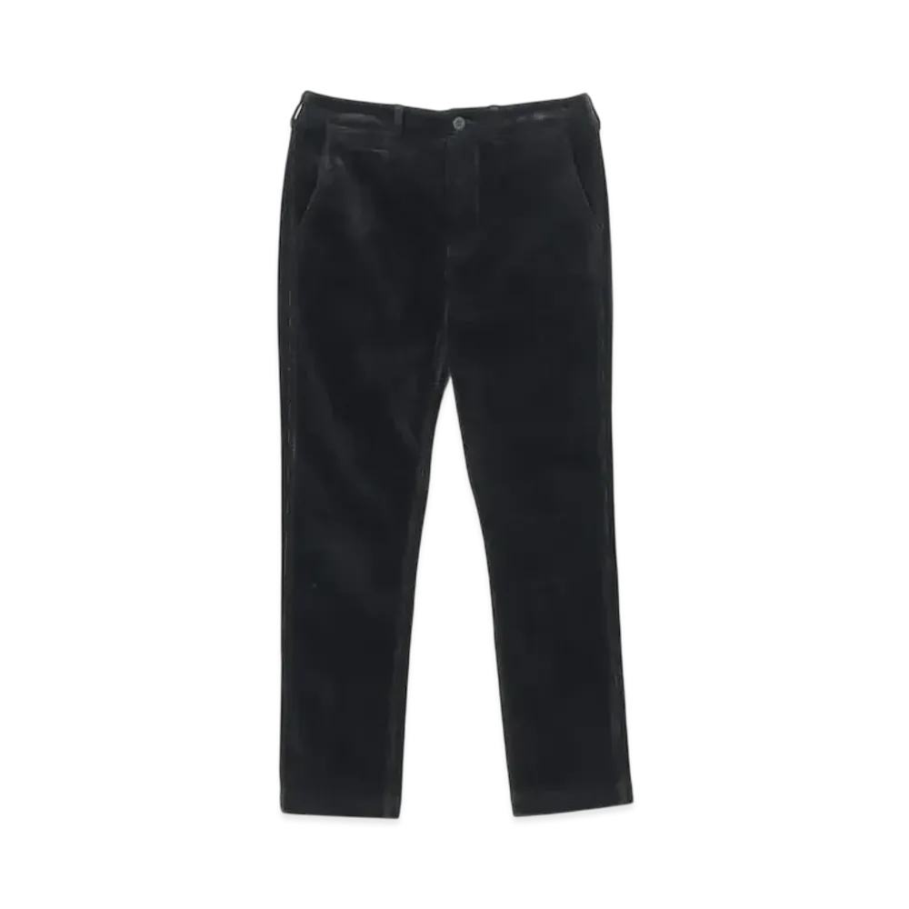 BEAMS Corduroy Stretch Tapered Pants "ChacoalGray"