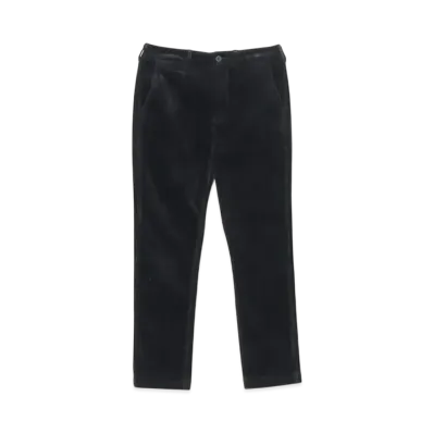 BEAMS Corduroy Stretch Tapered Pants "ChacoalGray"