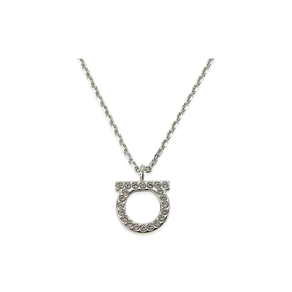 Salatore Salvatore Ferragamo Necklace Women Gancini "Silver"