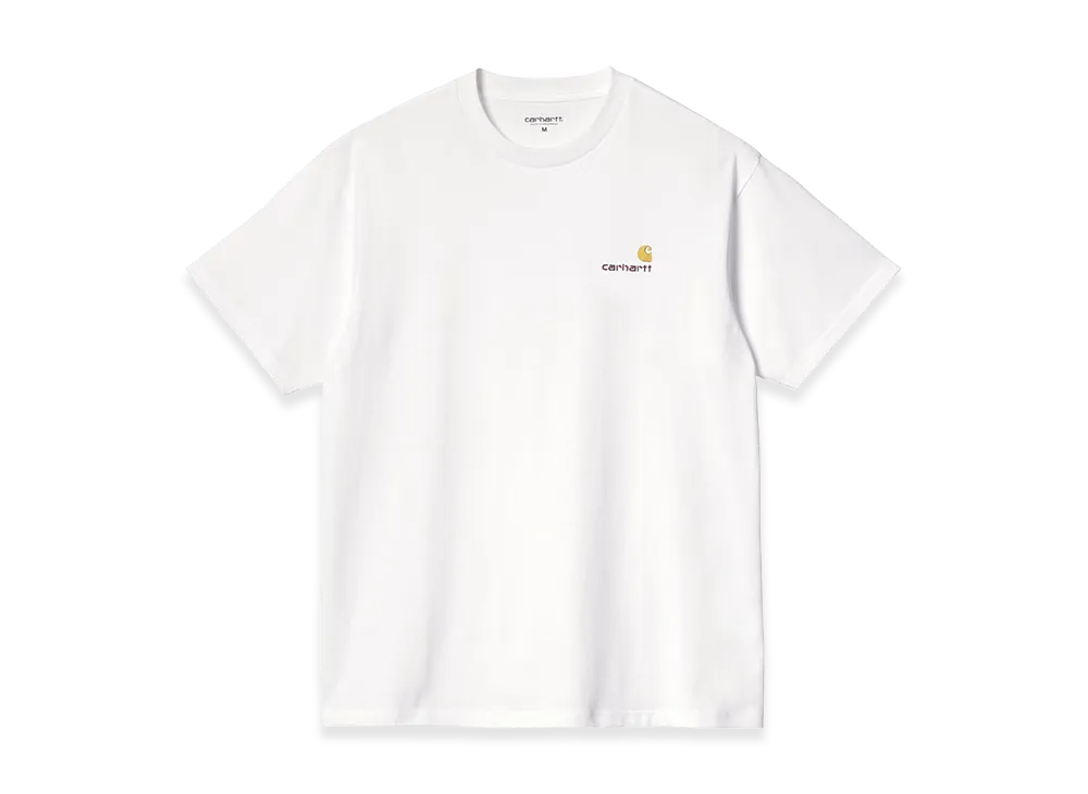 Carhartt WIP S/S American Script T-Shirt "White"