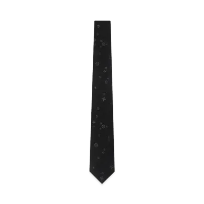 Louis Vuitton Tie LV Starry Night 7cm "Noir"