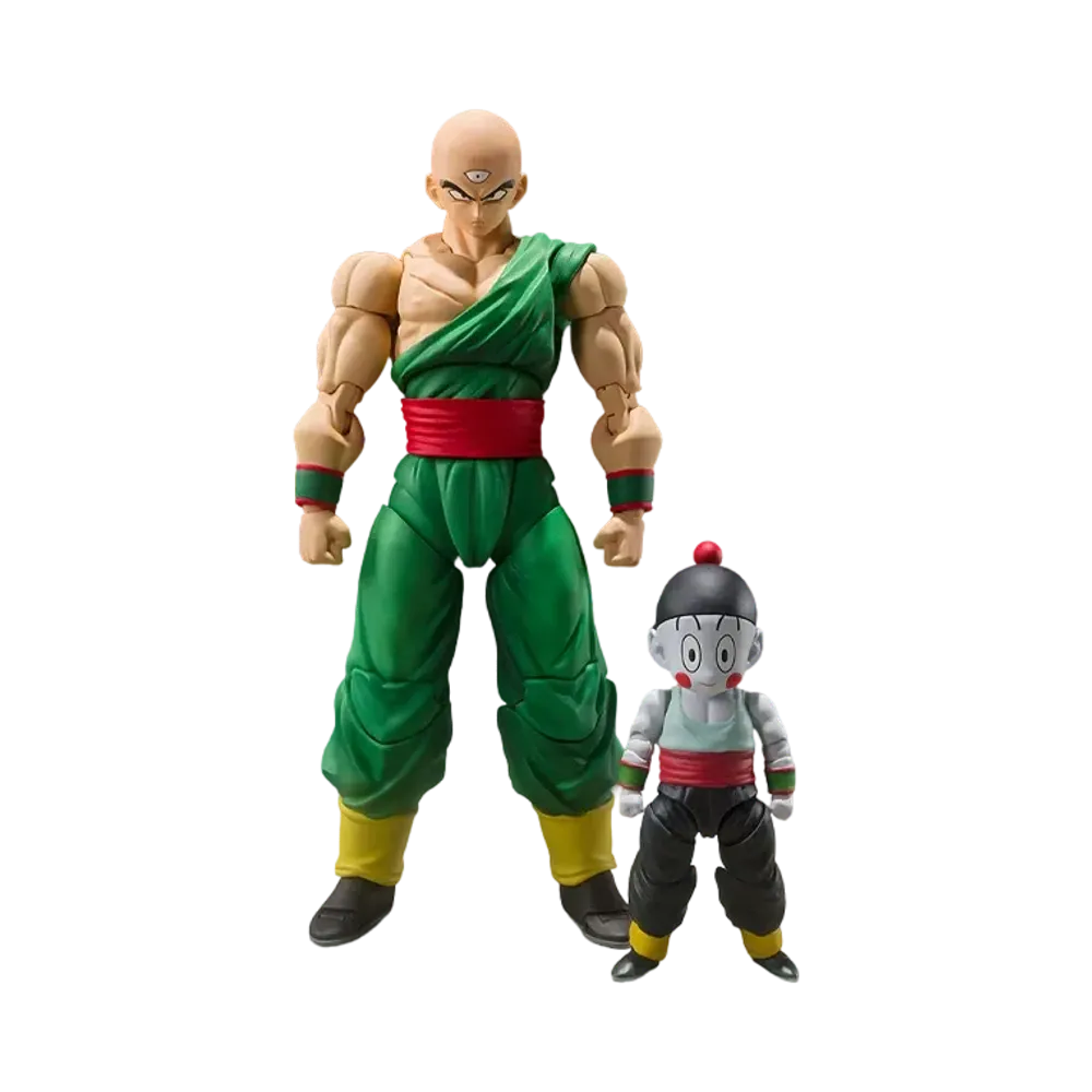BANDAI "S.H.Figuarts" -Dragon Ball Z- TENSHINHAN & dumplings