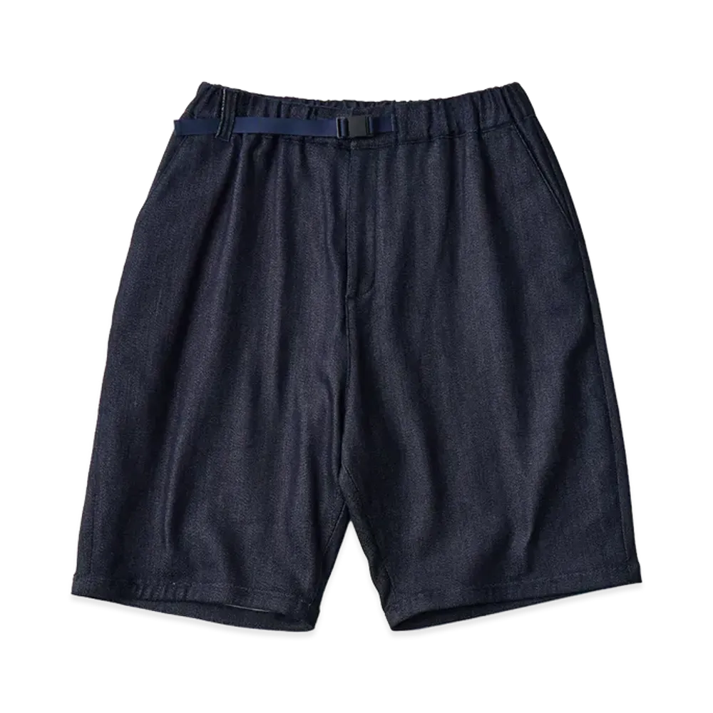 White Mountaineering x Dickies Denim Wide Short Pants "Blue"