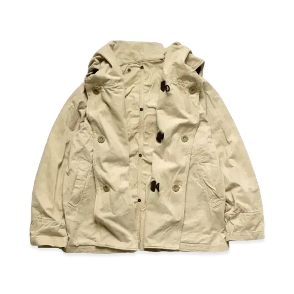 KAPITAL Ripstop Alpine Ring Coat "Yellow"