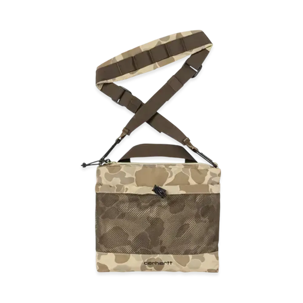 Carhartt WIP Irwin Shoulder Bag "Camo Duck Desert/Liberica/Black"