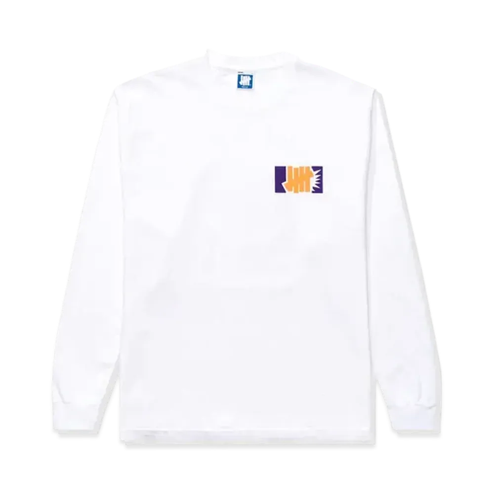 UNDEFEATED Sun L/S Tee "White"