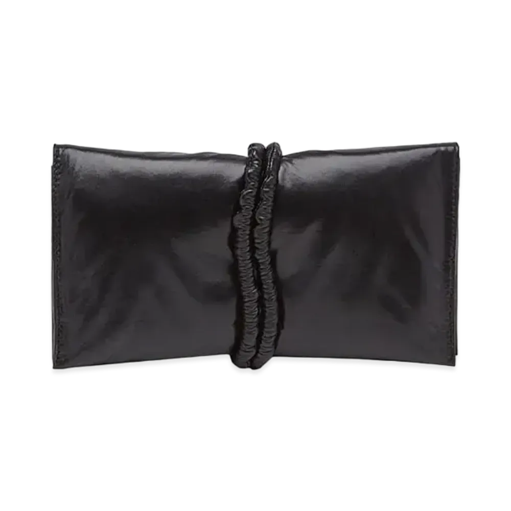 Bottega Veneta Long Fold Wallet "Black"