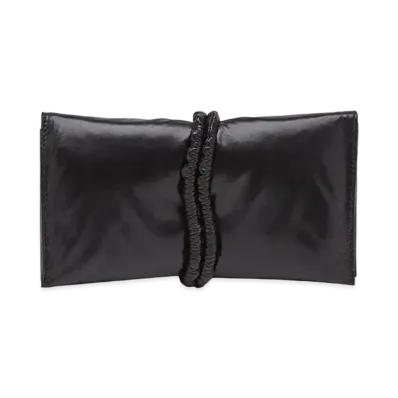 Bottega Veneta Long Fold Wallet "Black"