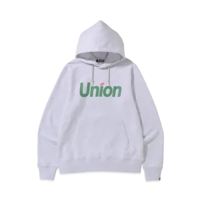 UNION BAPE® PULLOVER HOODIE "Grey"