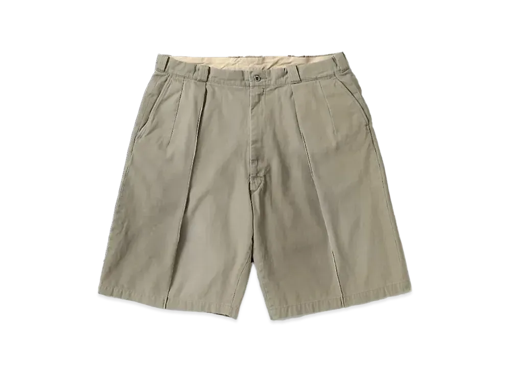 A.PRESSE Vintage Chino Shorts "Greige"