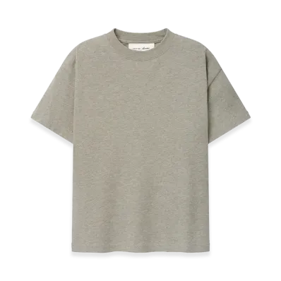 FEAR OF GOD ESSENTIALS Kids Tri-Blend Essential Tee "Seal Heather"
