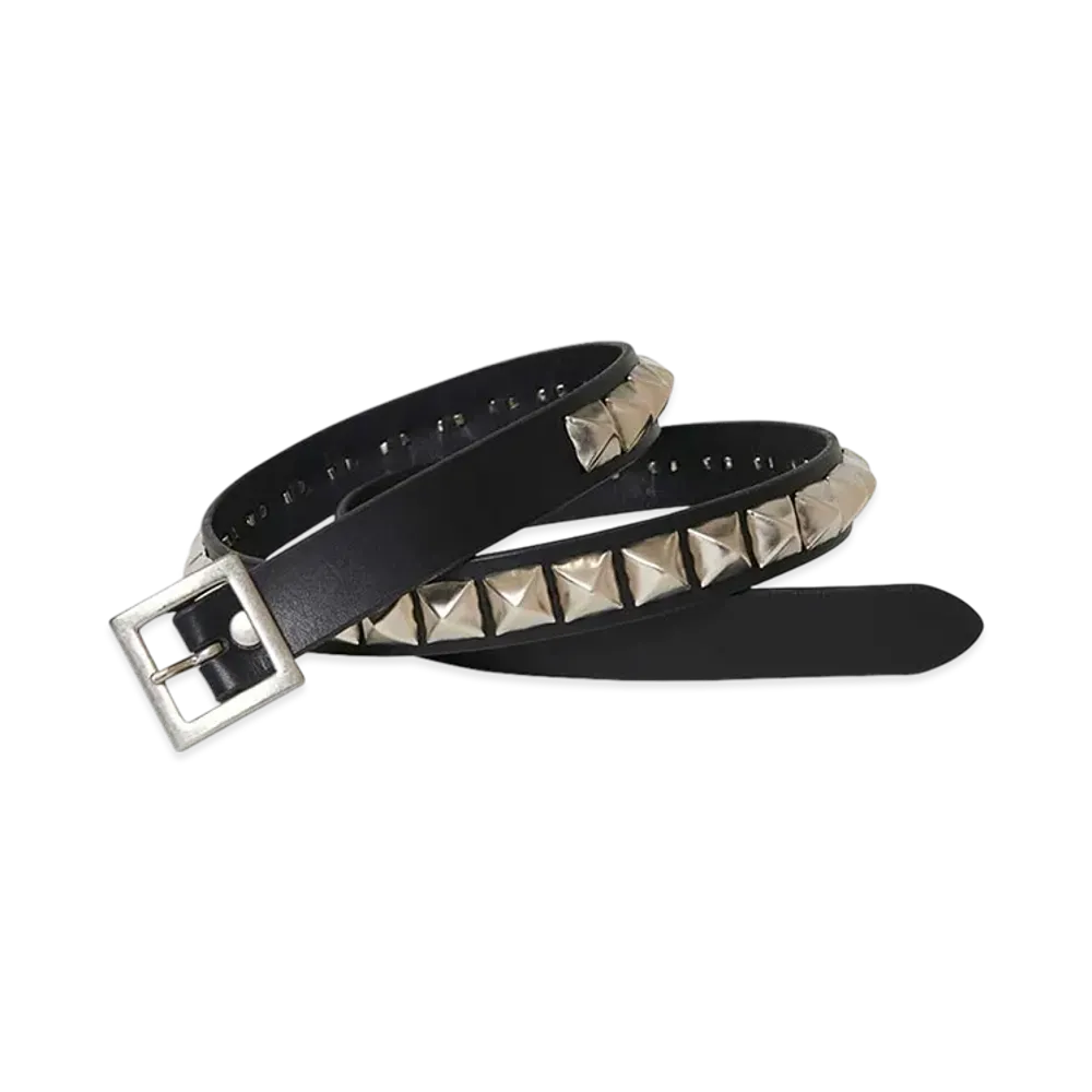 HYSTERIC GLAMOUR Studs Belt "Black"