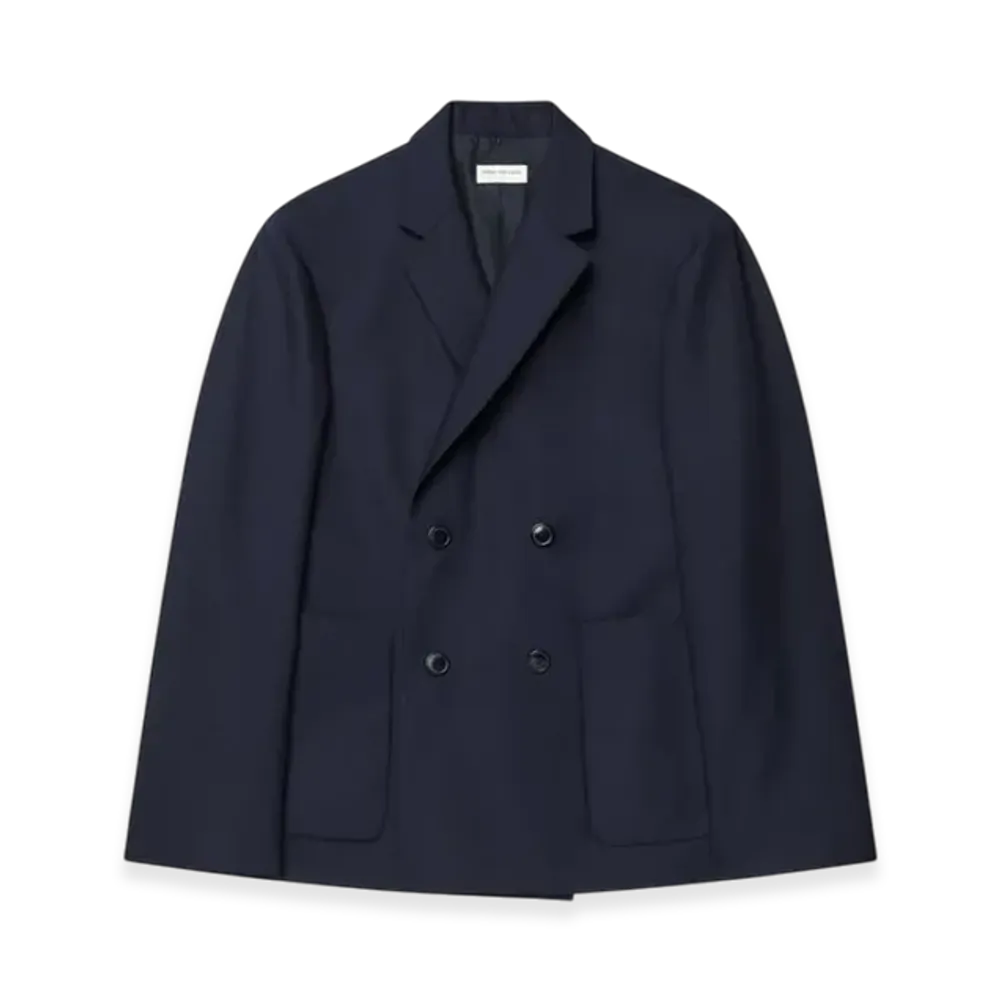 DRIES VAN NOTEN Casual Blazer "Navy"