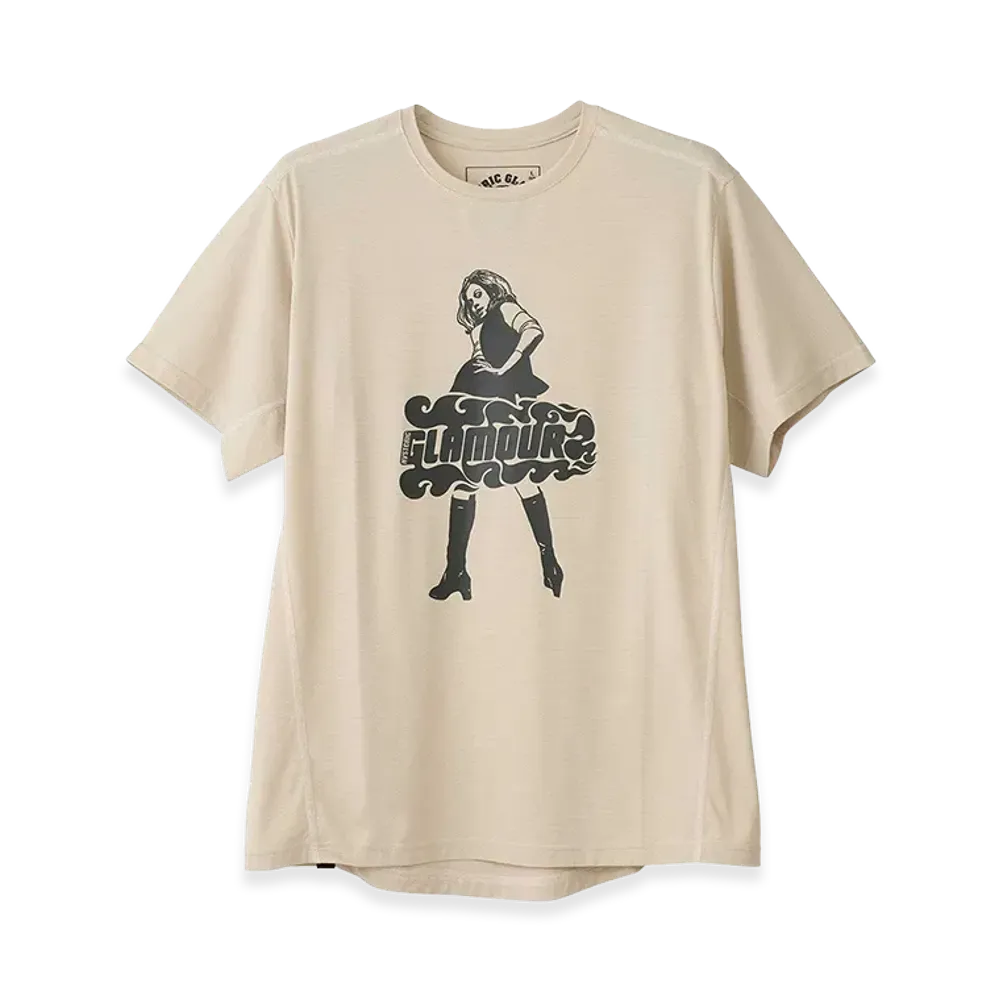 HYSTERIC GLAMOUR Vixen Girl Functional T-Shirt "Beige"