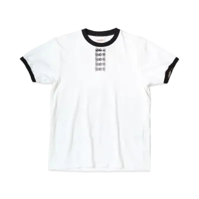 KAPITAL 20 India Ringer Tee "White"