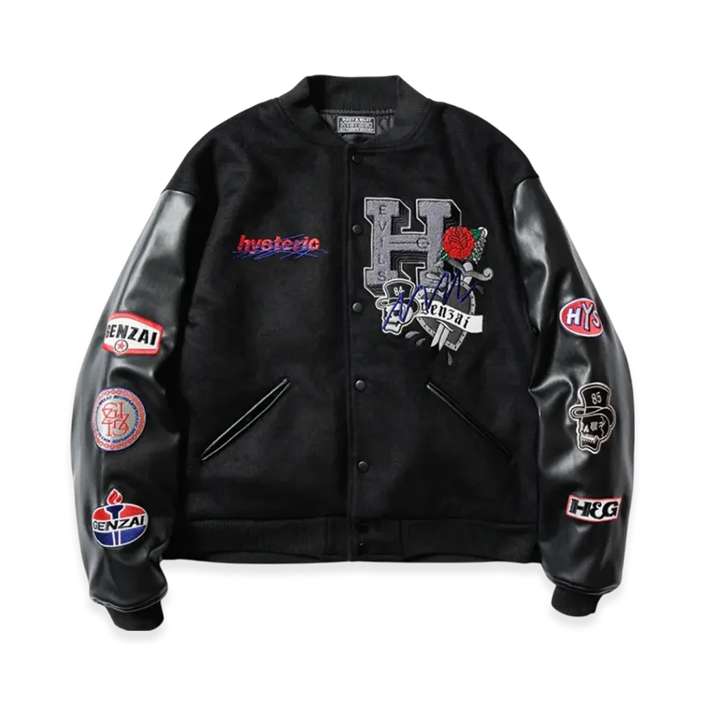 HYSTERIC GLAMOUR x Genzai Stadium Jumper "Black"