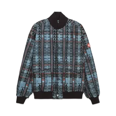 Cav Empt (C.E) CHECK PRINT DENIM JACKET "Multi"