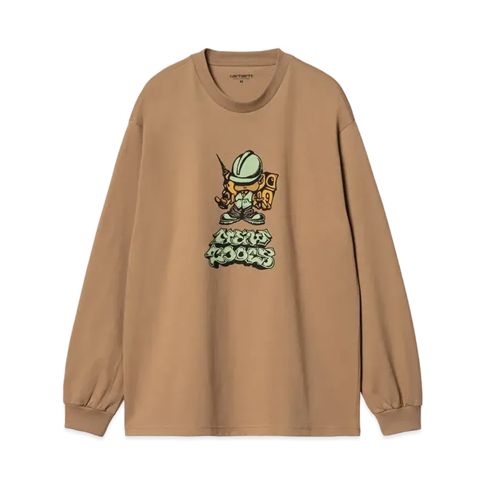 Carhartt Wip L/S Drillboy T-Shirt "Peanut"