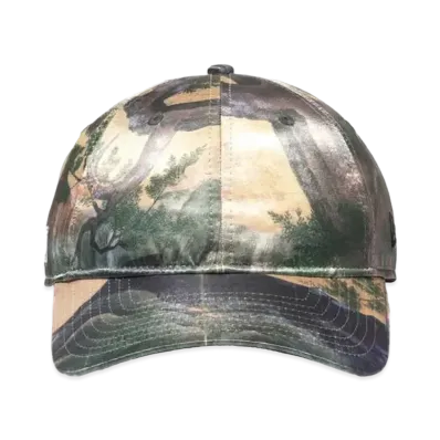 NEW ERA 9THIRTY National Treasure Folding Screens Of Cypress Trees Kanou Eitoku Tokyo National Museum All Over Print "Multi"