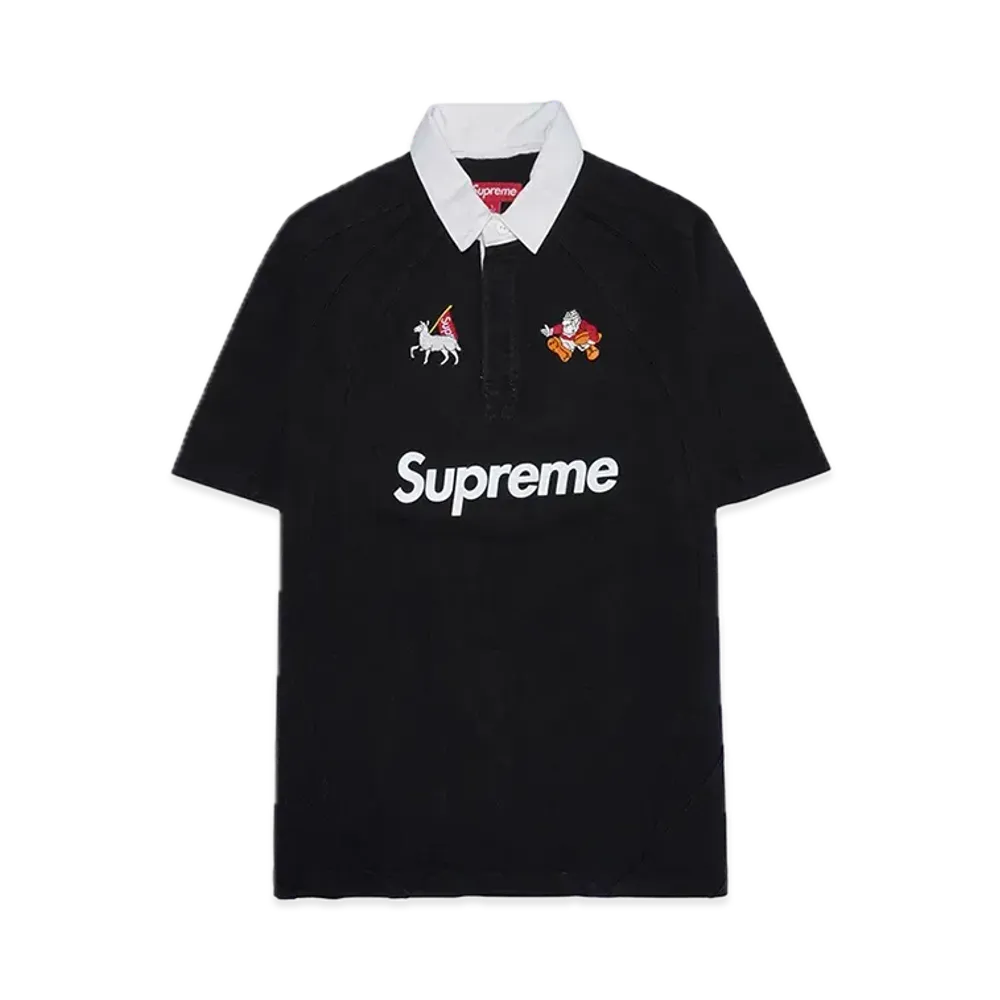 Supreme S/S Rugby "Black"