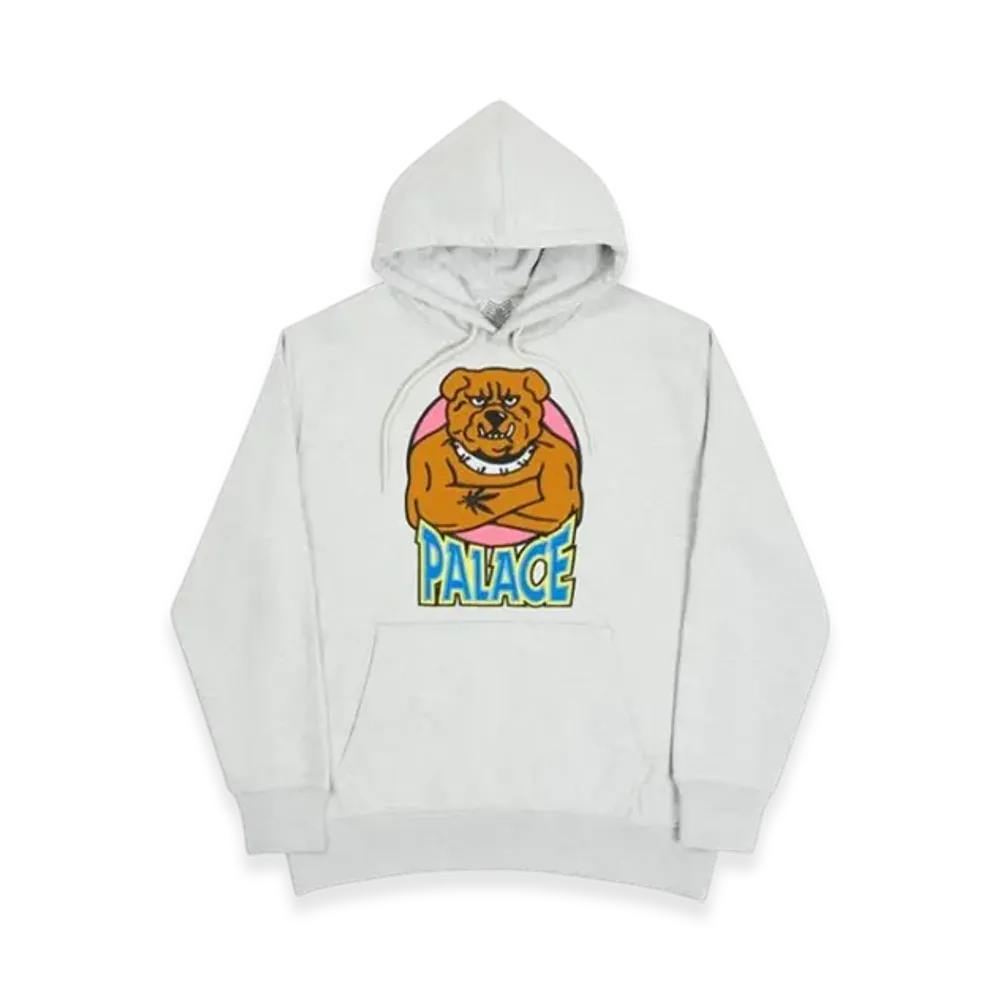 PALACE Bulldog Hood "Grey Marl"