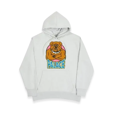 PALACE Bulldog Hood "Grey Marl"