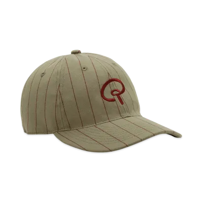POINTLESS JOURNEY Stripe Baseball Cap "Tan"