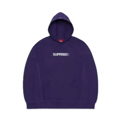 Supreme Motion Logo Hooded Sweatshirt "Purple" (20SS)