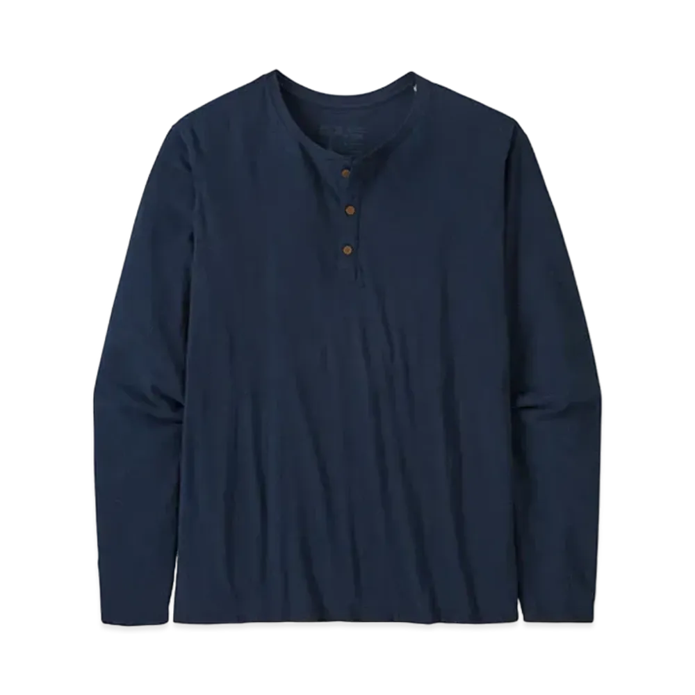 patagonia Men's Long Sleeve Daily Henry "New Navy"