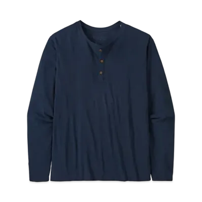 patagonia Men's Long Sleeve Daily Henry "New Navy"