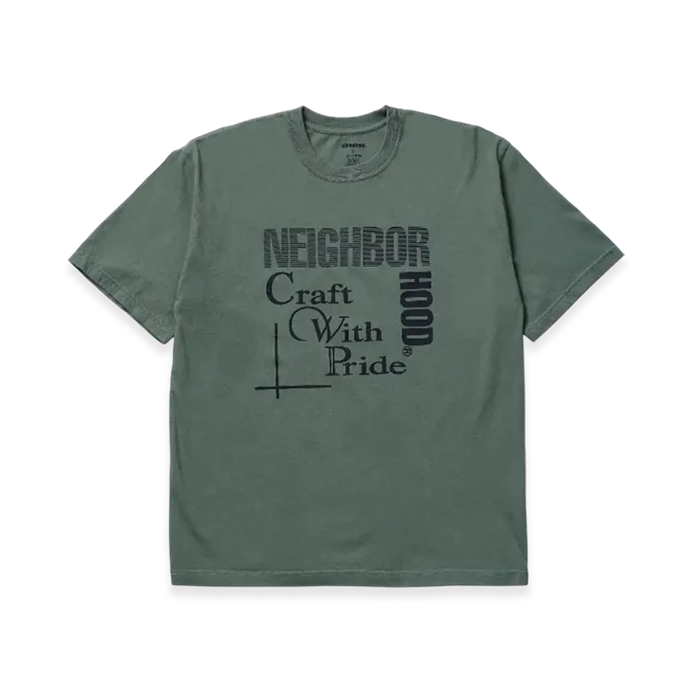 NEIGHBORHOOD OT 251 Spot . Tee SS-5 "Olive Drab"