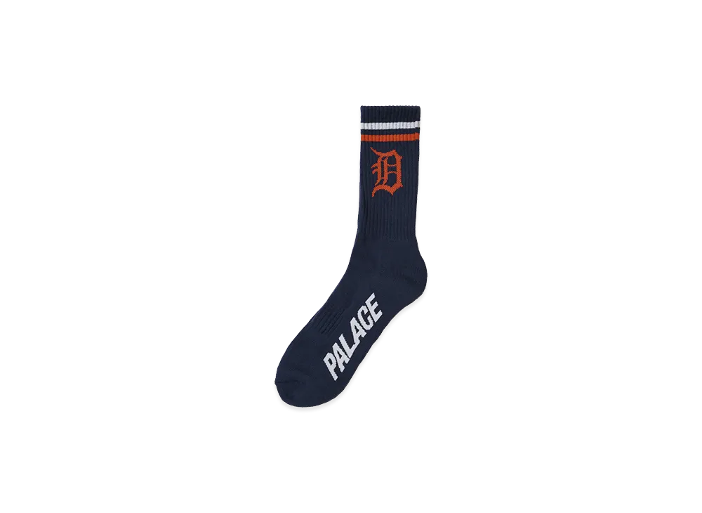 PALACE x Detroit Tigers Sock "Navy"