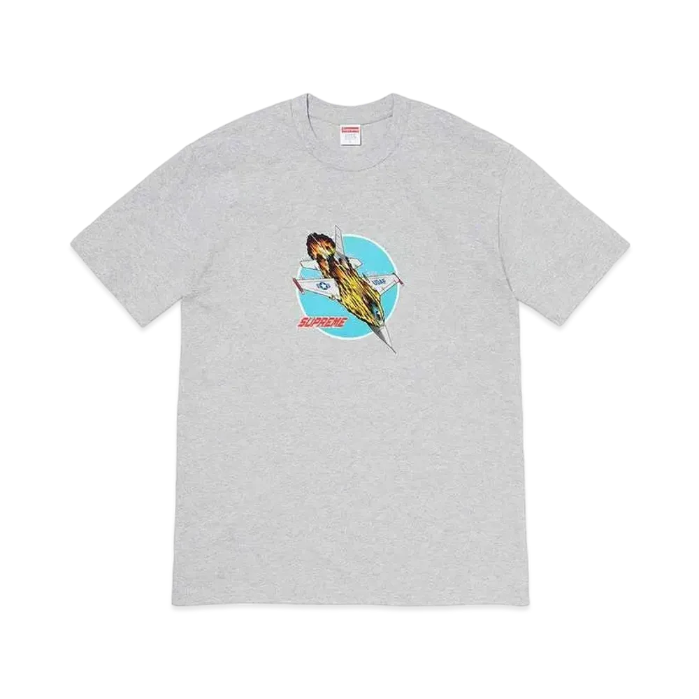 シュプリーム ジェット Tシャツ "ヘザー グレー "