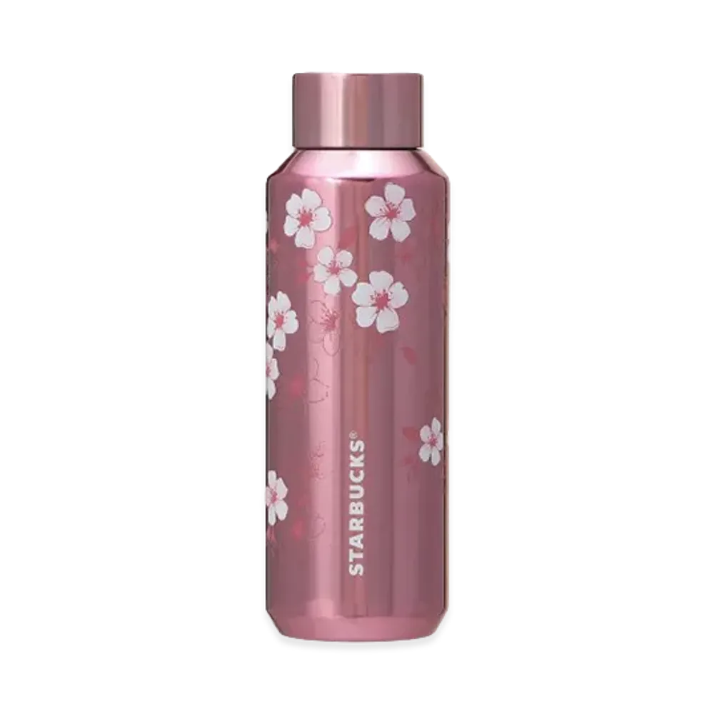STARBUCKS SAKURA 2026 Stainless Bottle Metallic 473ml "Pink"