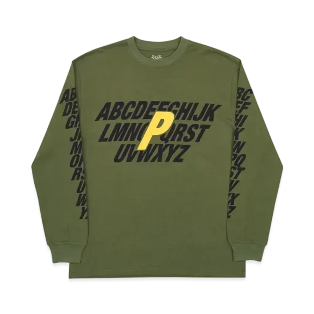 PALACE Alpha Longsleeve "Army Green"
