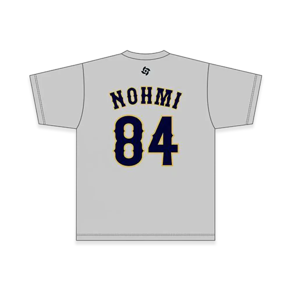 MIZUNO 2026WBC Atsushi Nohmi Coach 84 Name Number T-Shirt "Grey"