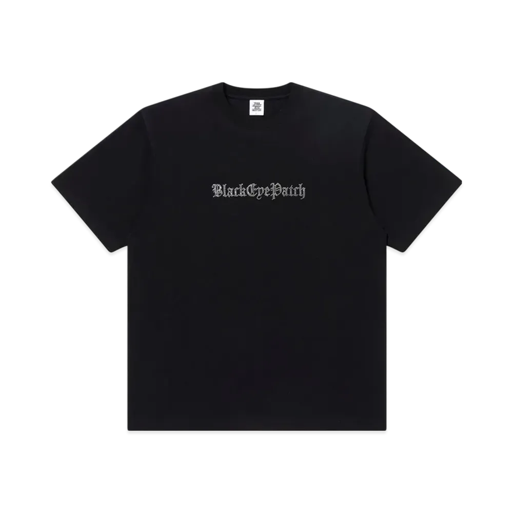 BlackEyePatch Rhinestoned OE Tee "Black"