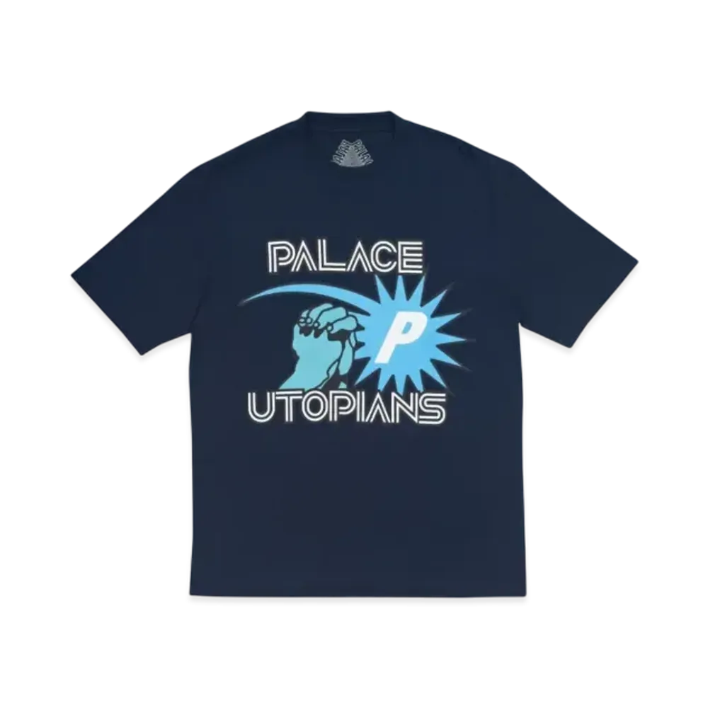 PALACE Utopians T-Shirt "Navy"