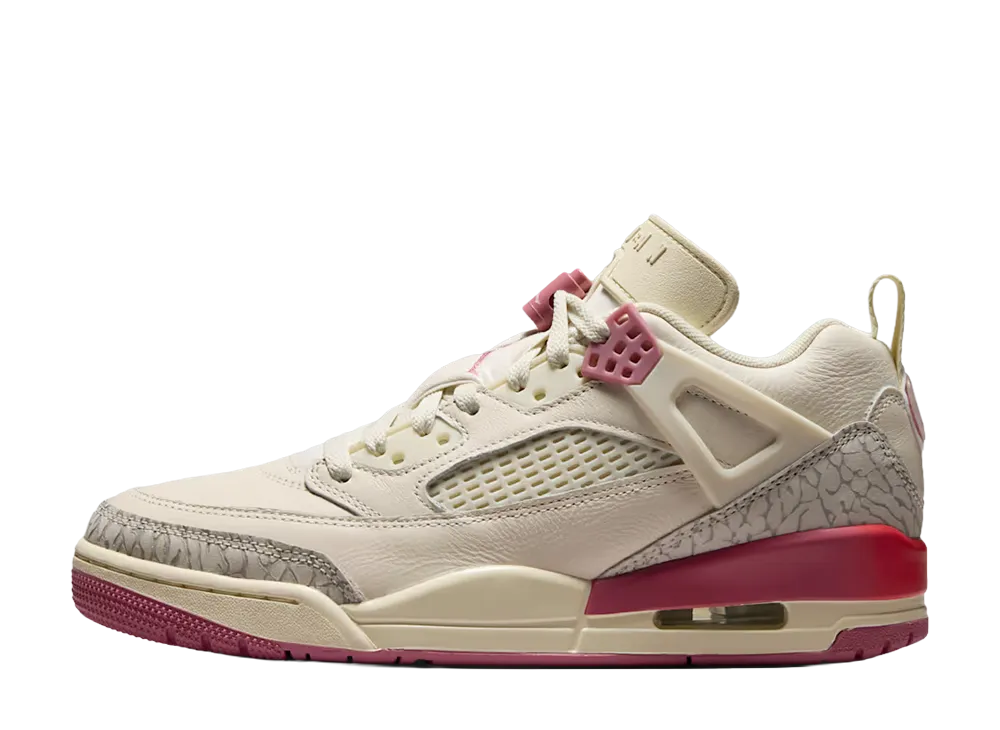 Nike Women's Jordan Spizike Low "Pale Ivory/Track Red"