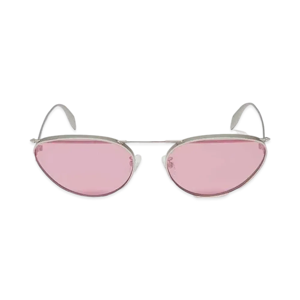 Alexander McQUEEN Front Piercing Cat Eye Sunglasses "Pink"