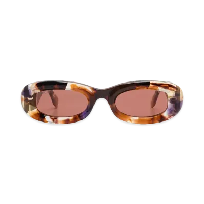 GUCCI Women's Printed Acetate Sunglasses "Brown"